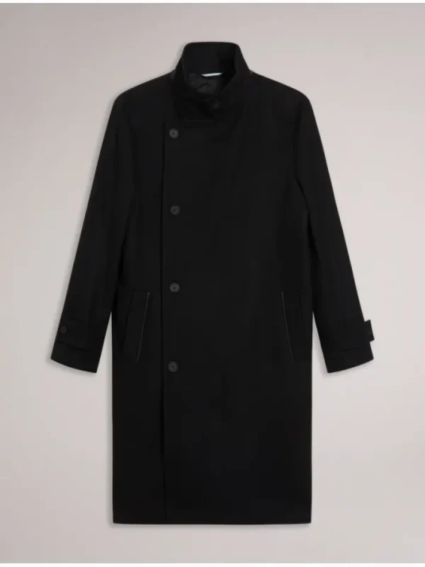 Radford Longline Funnel Neck Wool Wrap Coat<Ted Baker Cheap