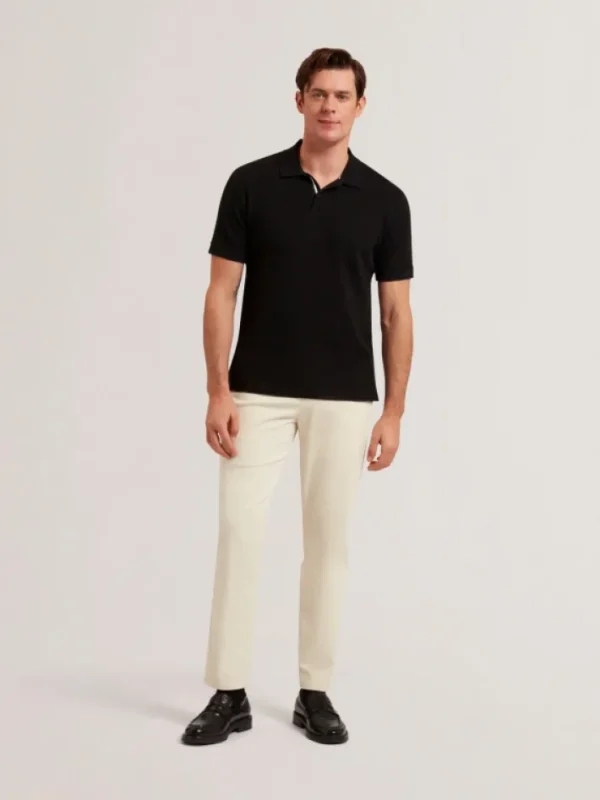Redman Short Sleeve Regular Textured Polo<Ted Baker Flash Sale