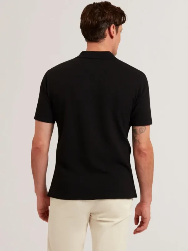 Redman Short Sleeve Regular Textured Polo<Ted Baker Flash Sale
