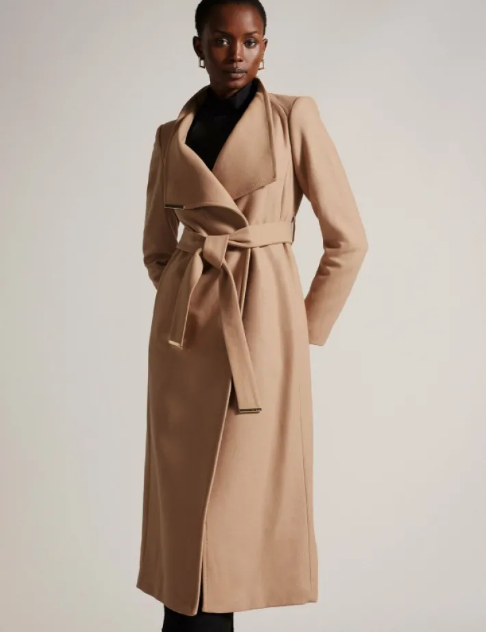rosell_long_length_wool_w_0.webp Rosell Long Length Wool Wrap Coat<Ted Baker Fashion