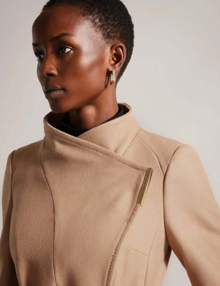 rosell_long_length_wool_w_1.webp Rosell Long Length Wool Wrap Coat<Ted Baker Fashion