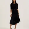 Samalee Flippy Hem Knitted Midi Dress With Belt<Ted Baker Cheap