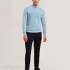 Simonea Textured Panel Half-Zip Modal Sweatshirt<Ted Baker Outlet