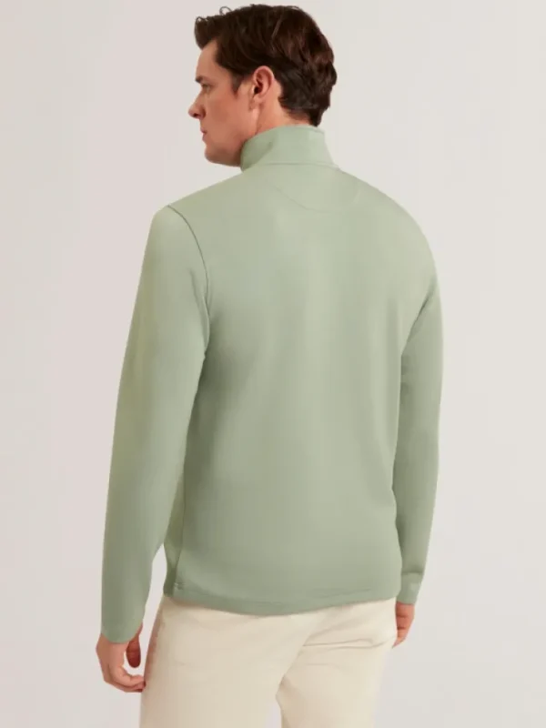 Simonea Textured Panel Half-Zip Modal Sweatshirt<Ted Baker Online