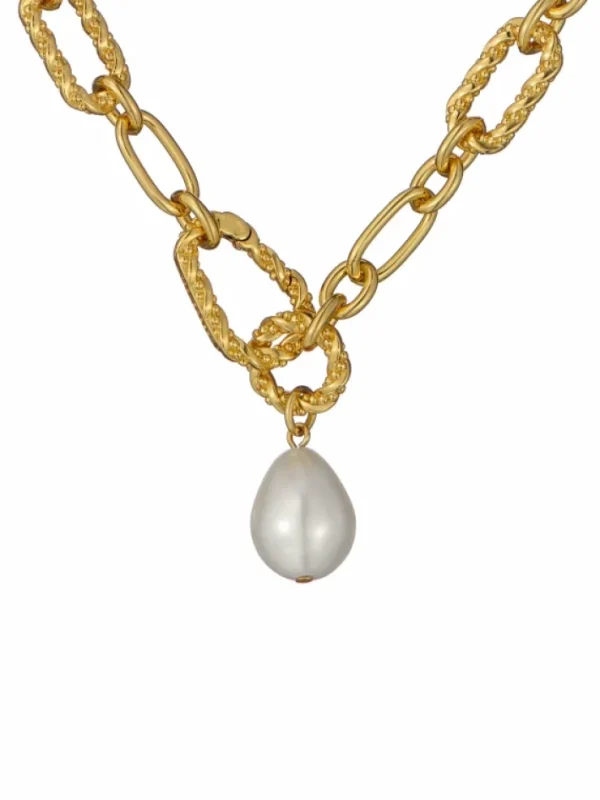 Timora Twisted Pearl Pendant Necklace<Ted Baker Online