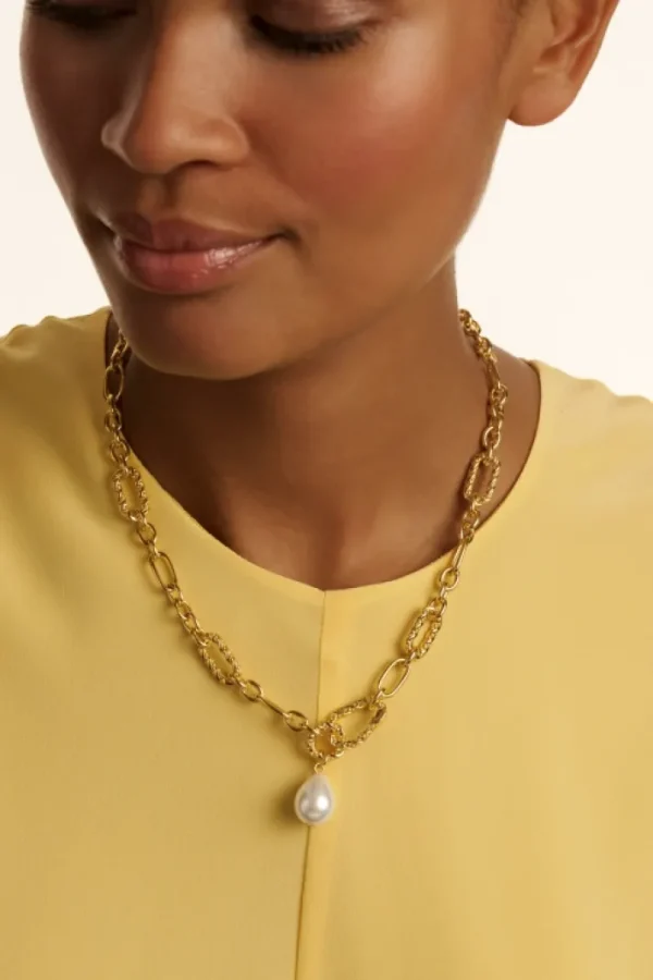 Timora Twisted Pearl Pendant Necklace<Ted Baker Online