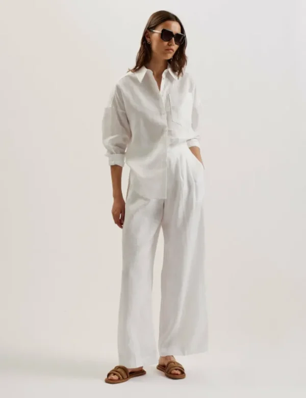 Toloca Oversized Linen Shirt<Ted Baker Best