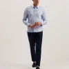 Walesby Sketched Floral Print Cotton Shirt<Ted Baker Best Sale