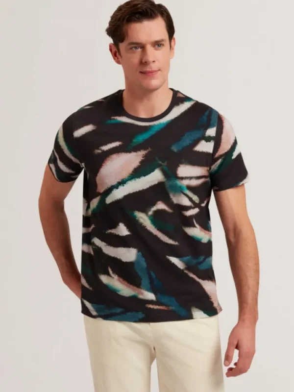 Wilsdor Short Sleeve Printed T-Shirt<Ted Baker Best