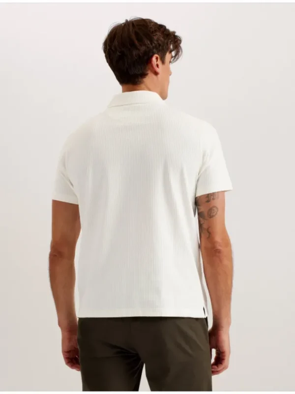 Zarkes Short Sleeve Regular Zip Polo<Ted Baker Clearance